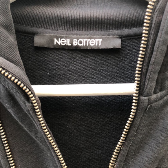 Neil Barrett men’s hoodie zippers - Picture 3 of 6